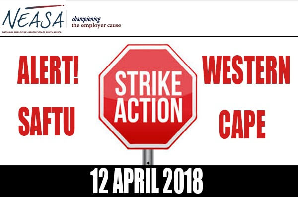 Strike Alert! - NEASA - LABOUR LAW AND INDUSTRIAL RELATIONS EXPERTS